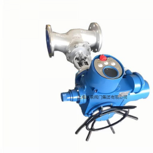 電動截止閥J941H-64  DN150（耐磨、耐高溫、